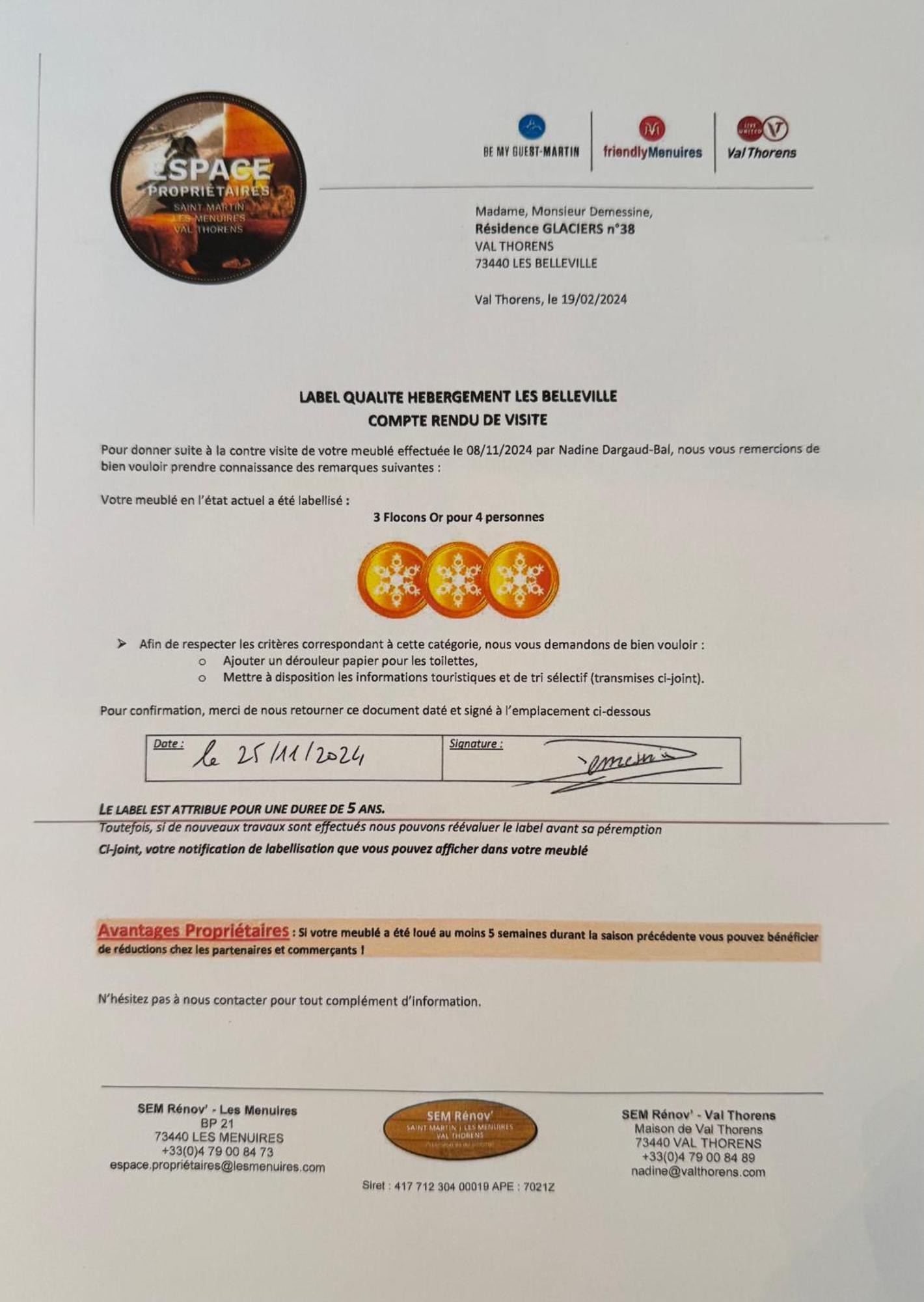 Studio 4 Pers, Linges Et Menage Inclus Val Thorens Zewnętrze zdjęcie